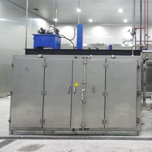 Contact plate freezer