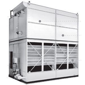 Evaporative condensers