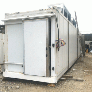 Containerized blast freezer